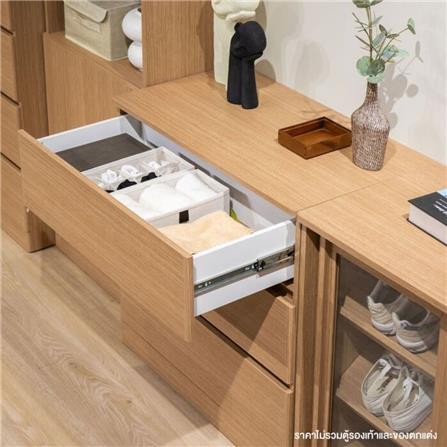 ตู้ลิ้นชัก 3 ลิ้นชัก KONCEPT TIMBUR 19236156 80 ซม. สีโอ๊ค_5