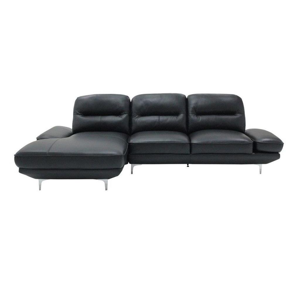 โซฟาเข้ามุมซ้าย KONCEPT GERGETI 19216496 สีดำ