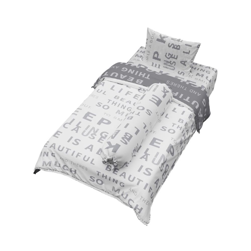 ชุดผ้าปูที่นอน 3.5 ฟุต (ชุด 4 ชิ้น) FACINO PRINT FA080