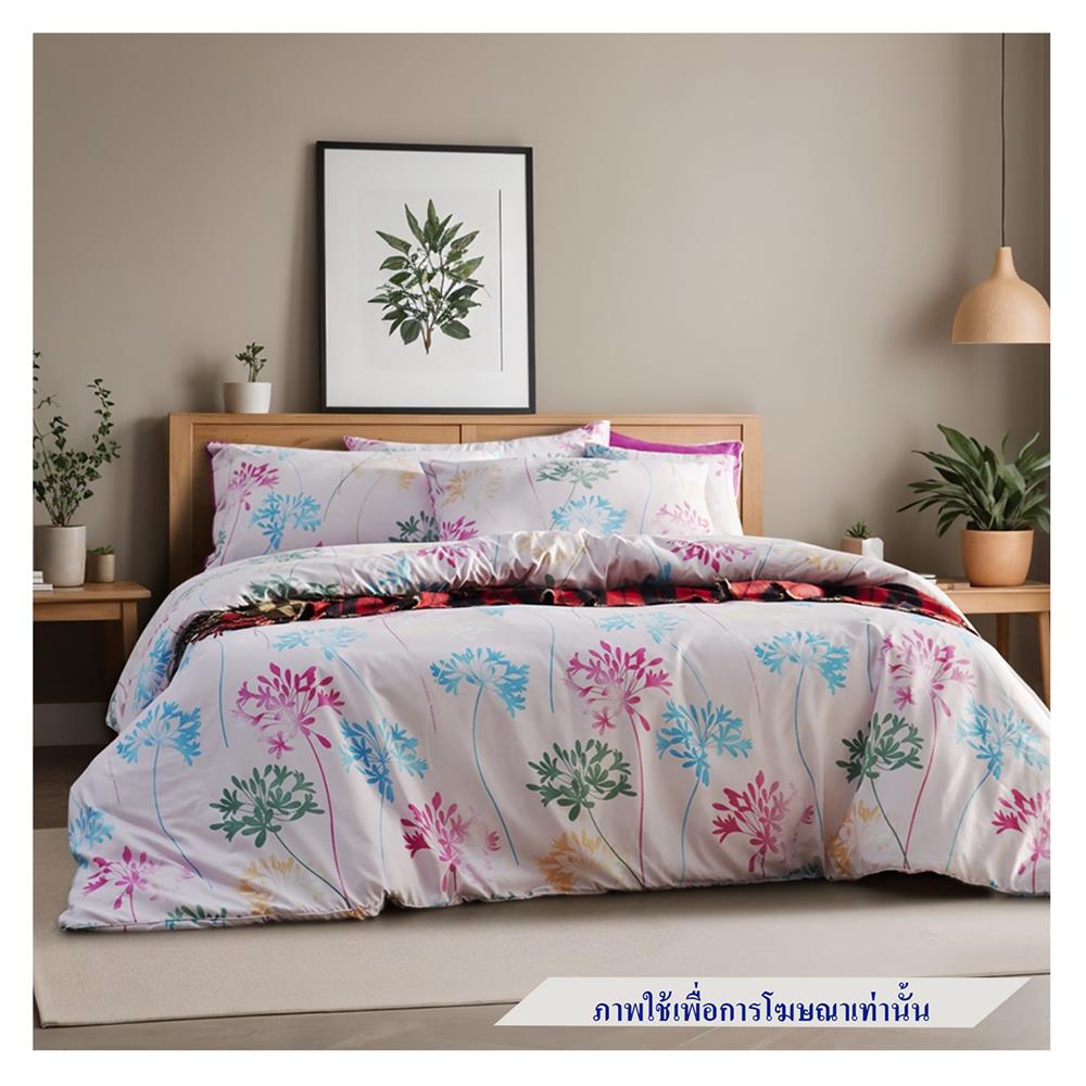 ชุดผ้าปูที่นอน 5 ฟุต (ชุด 6 ชิ้น) FACINO PRINT FA077