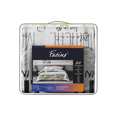 ชุดผ้าปูที่นอน 5 ฟุต (ชุด 6 ชิ้น) FACINO PRINT FA088_4
