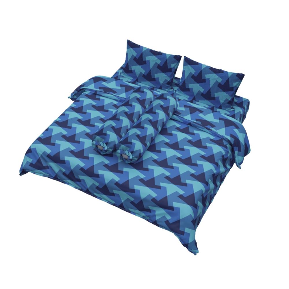 ชุดผ้าปูที่นอน 5 ฟุต (ชุด 6 ชิ้น) FACINO PRINT FA084