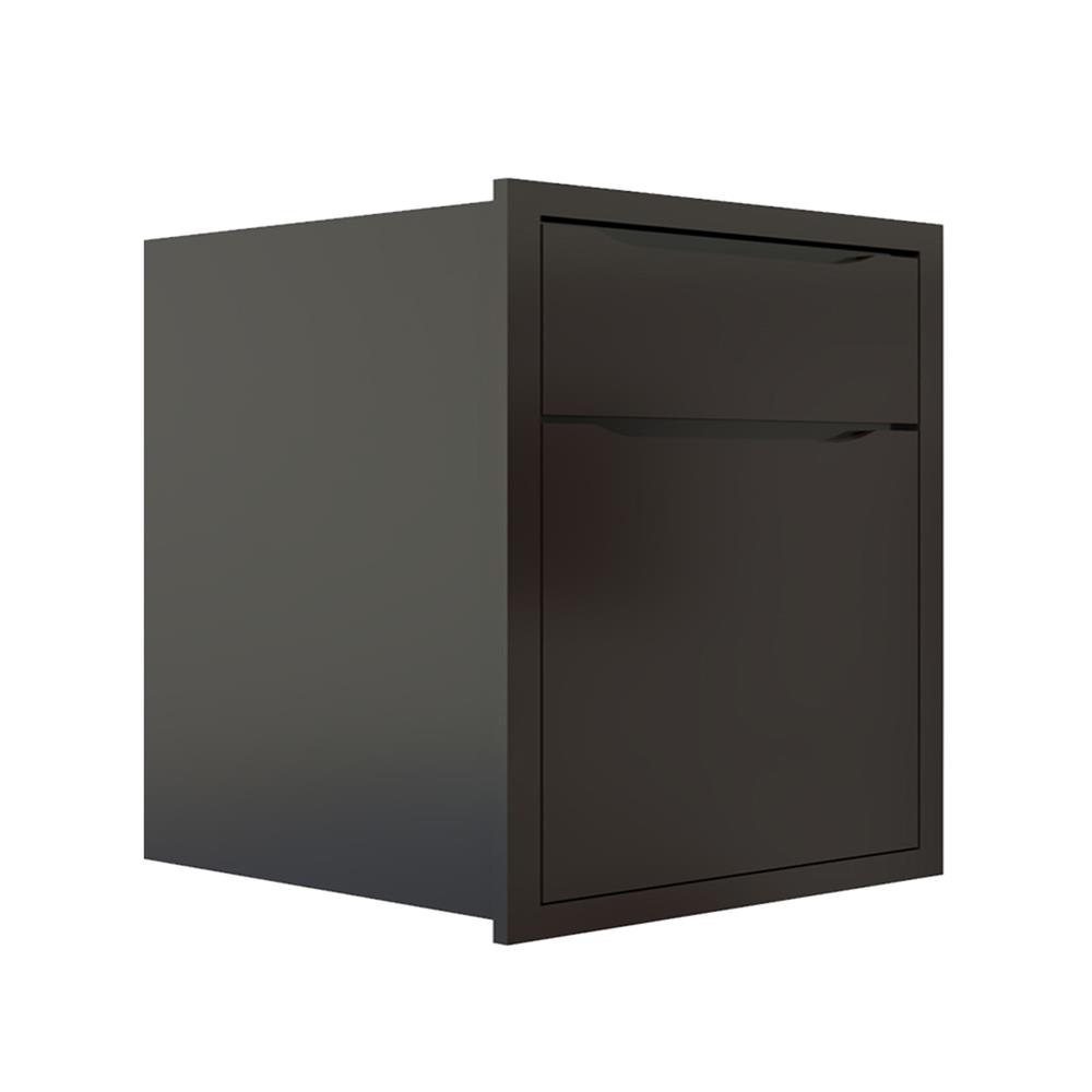 ตู้ลิ้นชัก MJ ECO 86x66 ซม. สี DARK CHOCOLATE