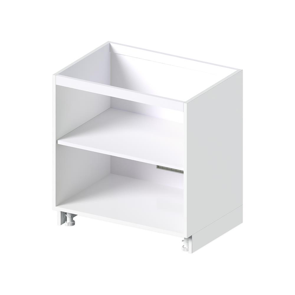 โครงตู้ล่างบานคู่ CABIN UPVC 80x83.5 ซม. สีขาว