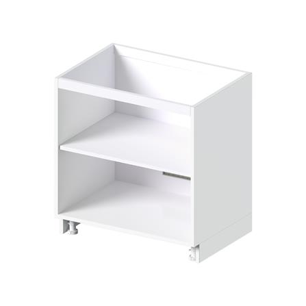 โครงตู้ล่างบานคู่ CABIN UPVC 80x83.5 ซม. สีขาว_2