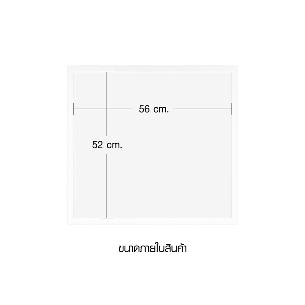 โครงตู้ล่างบานเดี่ยว CABIN UPVC 60x83.5 ซม. สีขาว