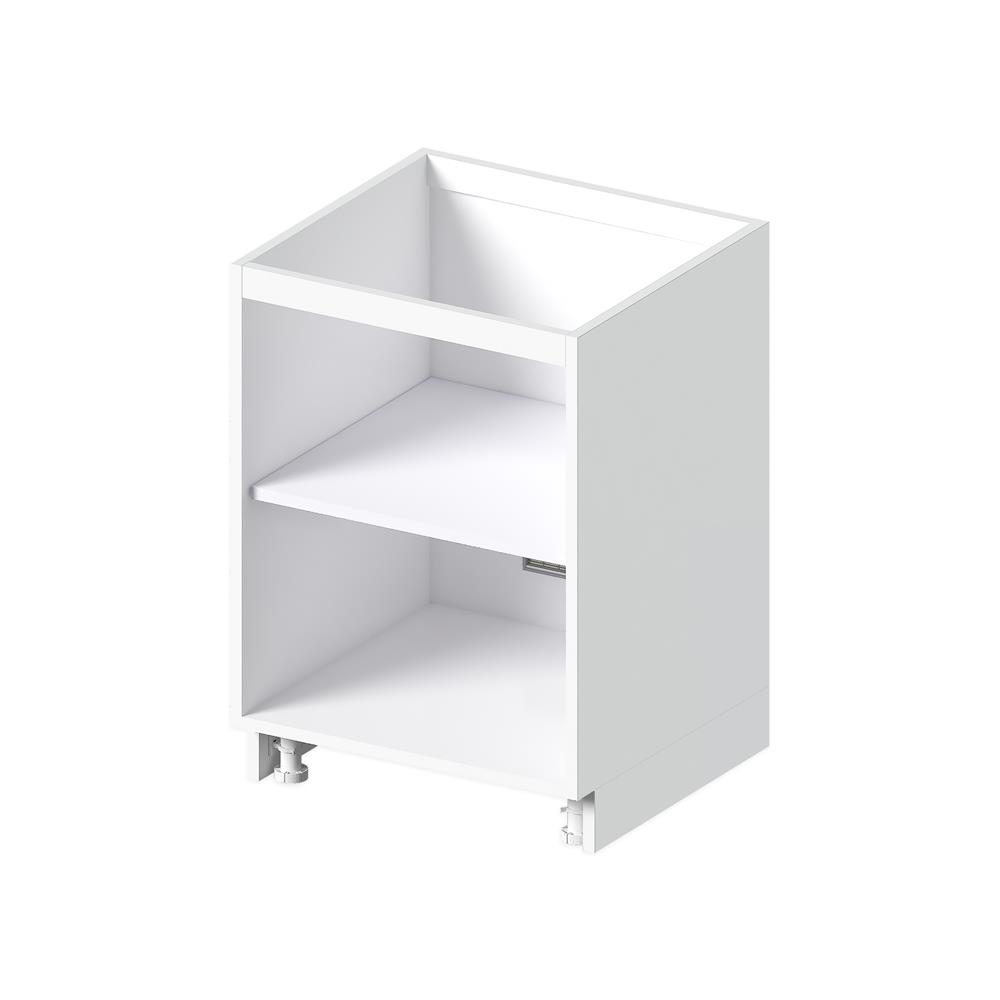 โครงตู้ล่างบานเดี่ยว CABIN UPVC 60x83.5 ซม. สีขาว