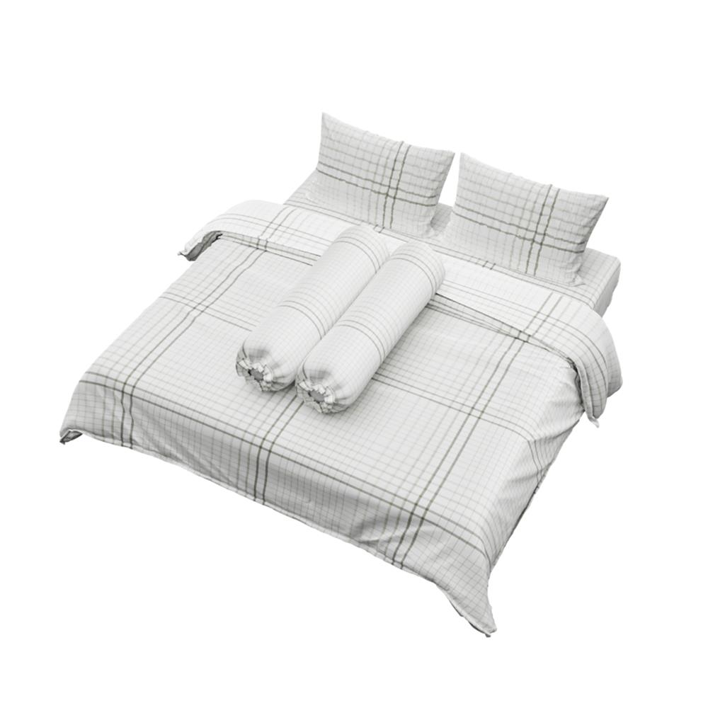 ชุดผ้าปูที่นอน 5 ฟุต (ชุด 6 ชิ้น) FACINO PRINT FA087