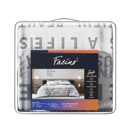 ชุดผ้าปูที่นอน 5 ฟุต (ชุด 6 ชิ้น) FACINO PRINT FA080_4