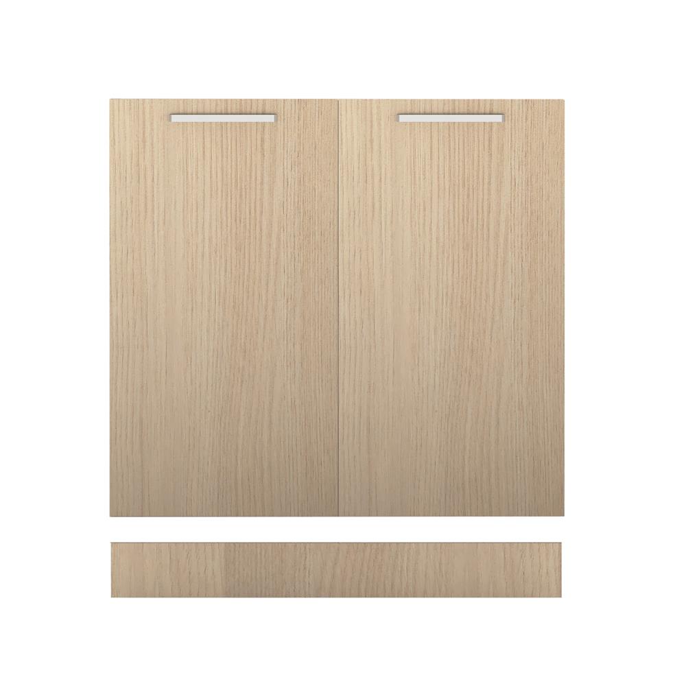 บานคู่โครงตู้ล่าง UPVC CABIN JUNO 80x83.5 ซม. สีบีช_0