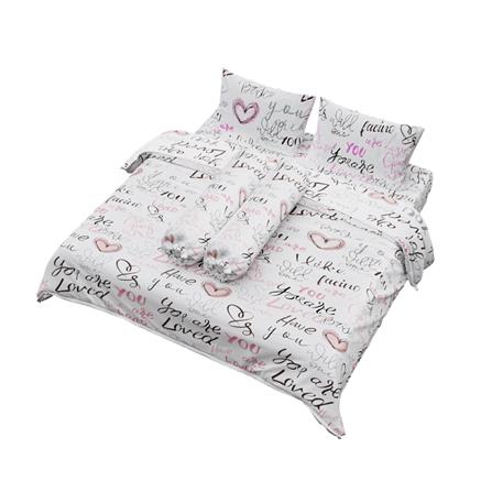 ชุดผ้าปูที่นอน 5 ฟุต (ชุด 6 ชิ้น) FACINO PRINT FA089_1