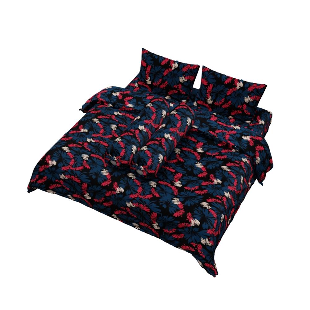 ชุดผ้าปูที่นอน 5 ฟุต (ชุด 6 ชิ้น) FACINO PRINT FA085