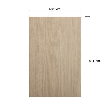 แผ่นปิดข้างตู้ CABIN JUNO UPVC 58.2x83.5 ซม. สีบีช_6
