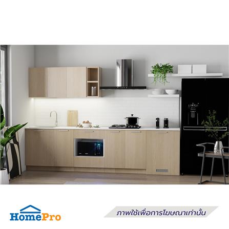 บานเดี่ยวโครงตู้ล่าง UPVC CABIN JUNO 40x83.5 ซม. สีบีช_5