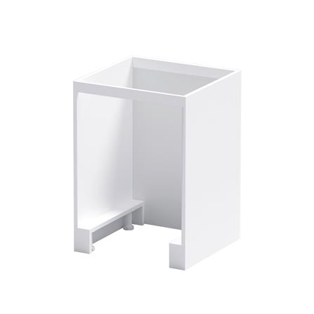 โครงตู้ใส่ถังแก๊ส CABIN UPVC 60x83.5 ซม. สีขาว_1