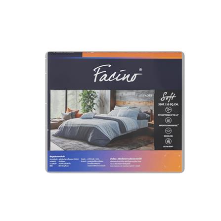 ชุดผ้าปูที่นอน 3.5 ฟุต (ชุด 3 ชิ้น) FACINO PRINT FA083_4