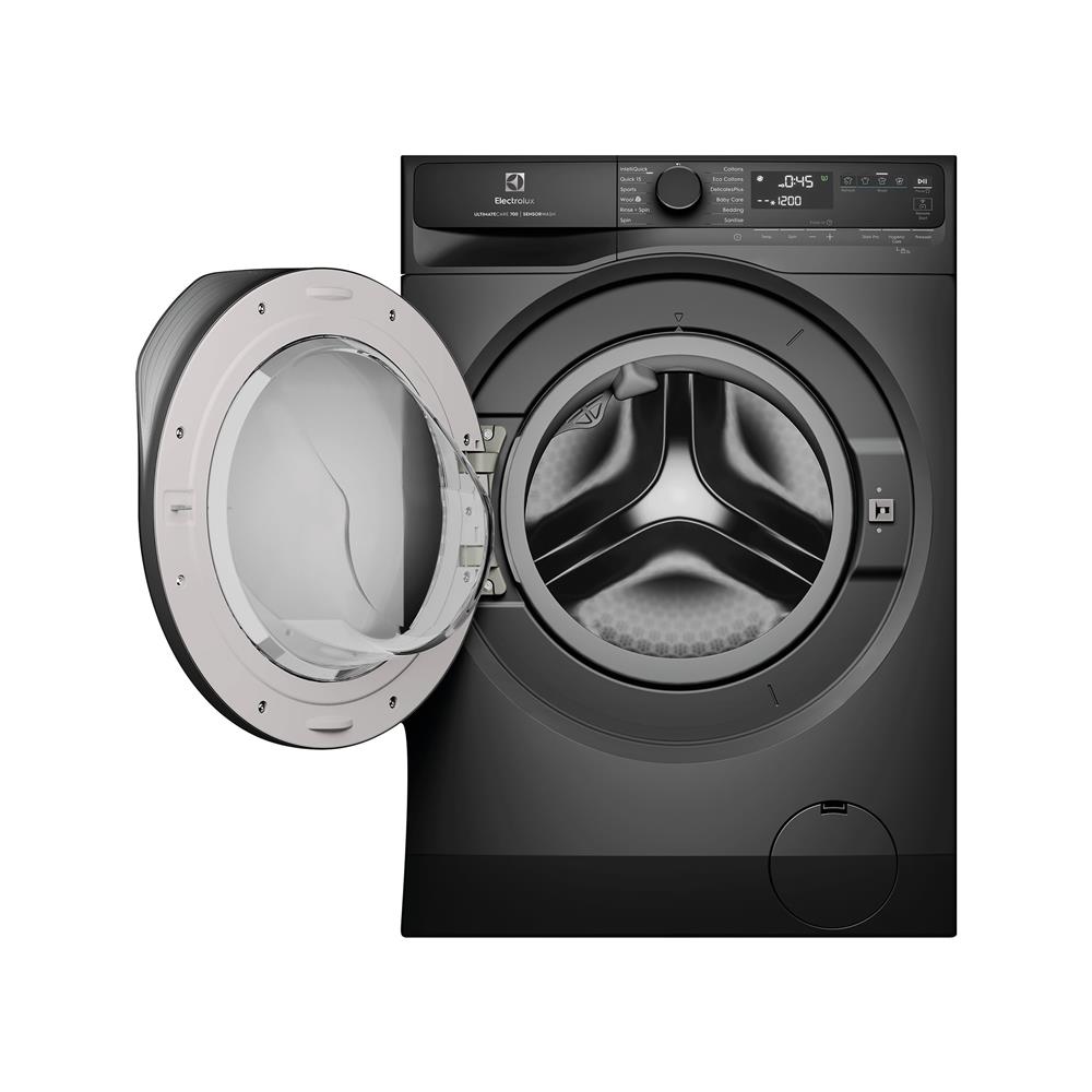 เครื่องซักผ้าฝาหน้าพร้อมขาตั้ง ELECTROLUX EWF1043R7SC 10 กก. 1400RPM อินเวอร์เตอร์ สีเทาเข้ม