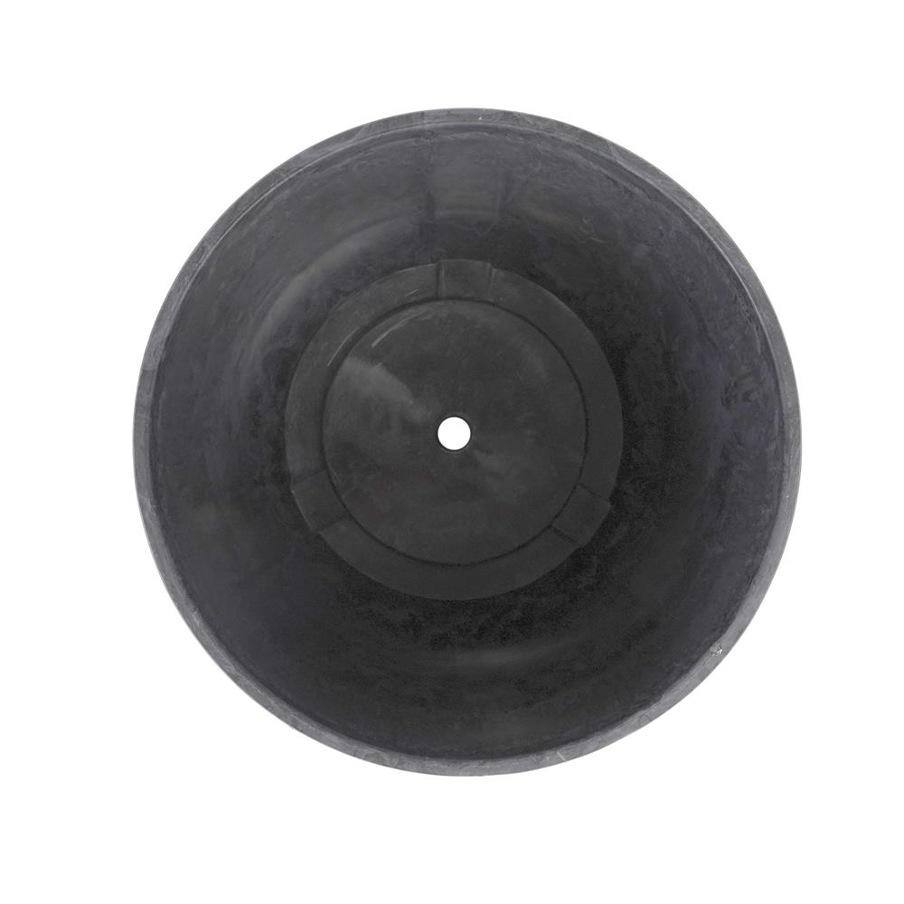 กระถางพลาสติก SPRING MORAY 21 ซม. สีเทา