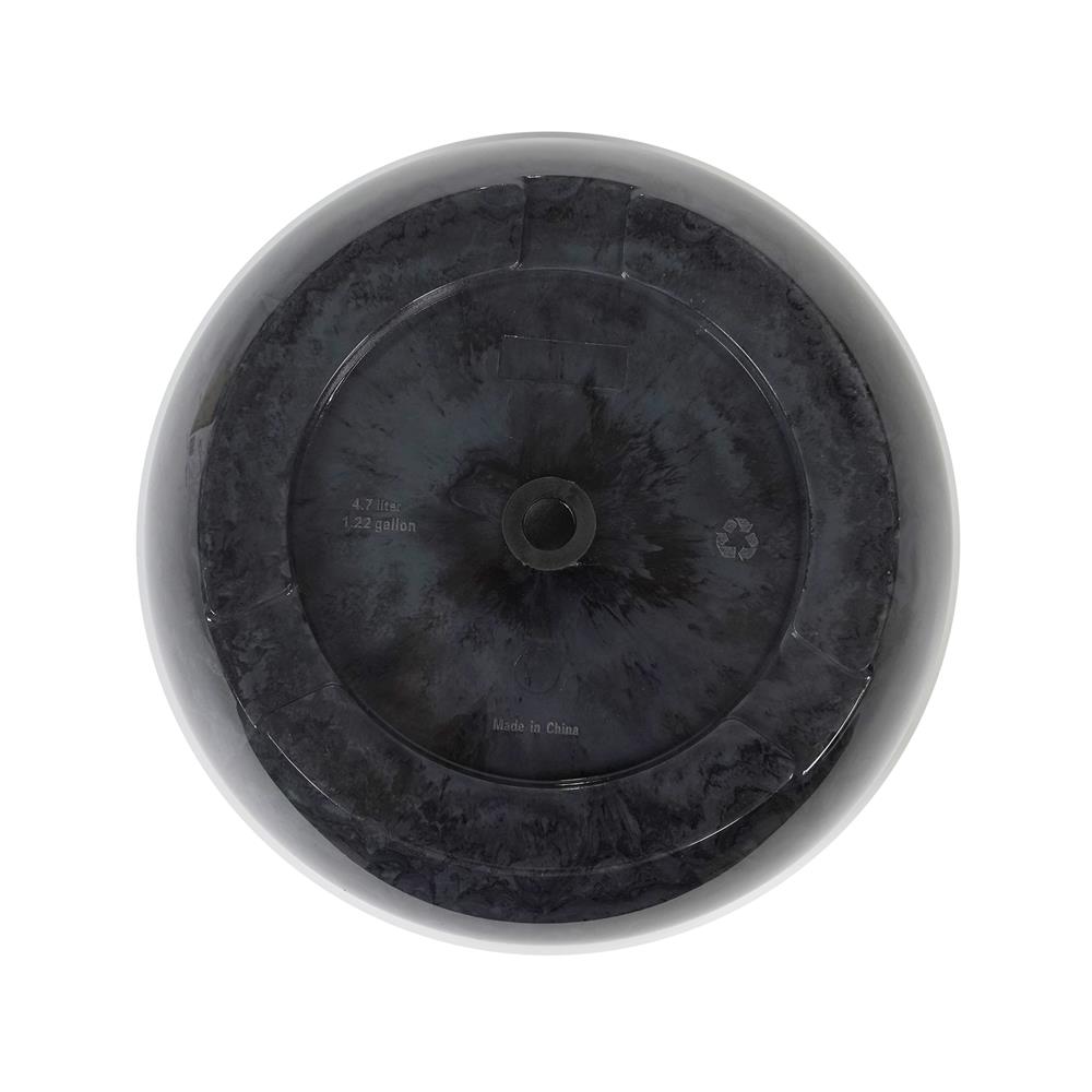 กระถางพลาสติก SPRING MORAY 21 ซม. สีเทา