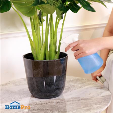 กระถางพลาสติก SPRING MORAY 21 ซม. สีเทา_6