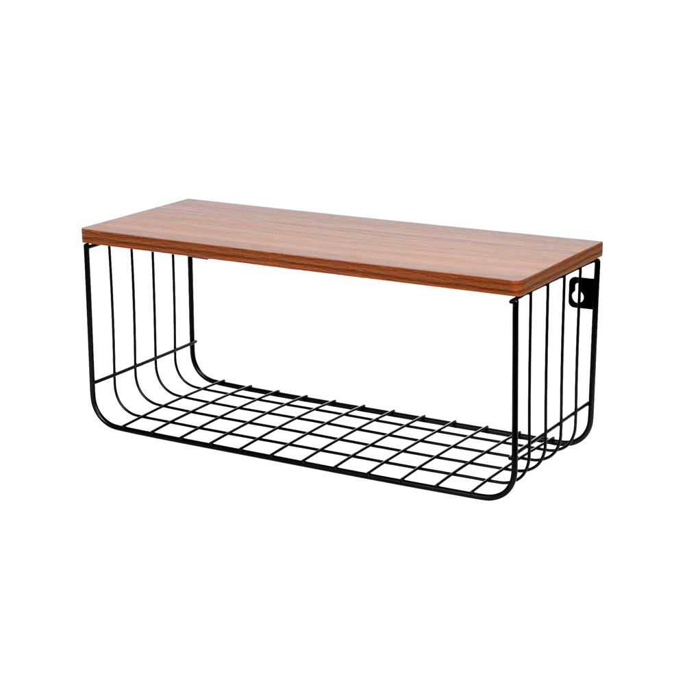 ชุดชั้นติดผนัง STACKO URBAN (S,M,L) สีดำ 3 ชิ้น