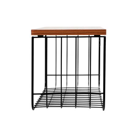 ชุดชั้นติดผนัง STACKO URBAN (S,M,L) สีดำ 3 ชิ้น_5