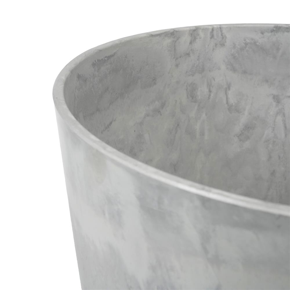 กระถางพลาสติก SPRING MORAY 30 ซม. สีขาว