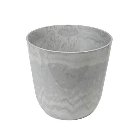 กระถางพลาสติก SPRING MORAY 30 ซม. สีขาว