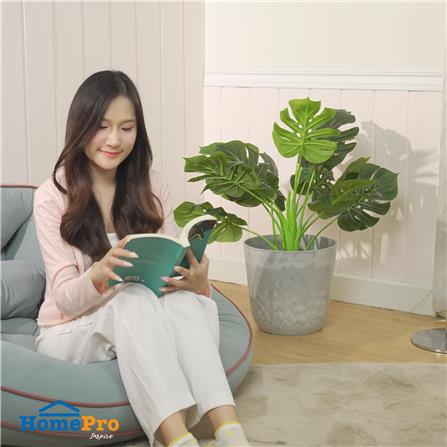 กระถางพลาสติก SPRING MORAY 30 ซม. สีขาว_5