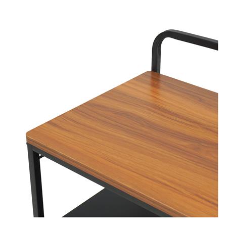 ชั้นลิ้นชัก 2 ชั้น พร้อม TOP ไม้ STACKO URBAN 40X32X69 ซม. สีดำ_5