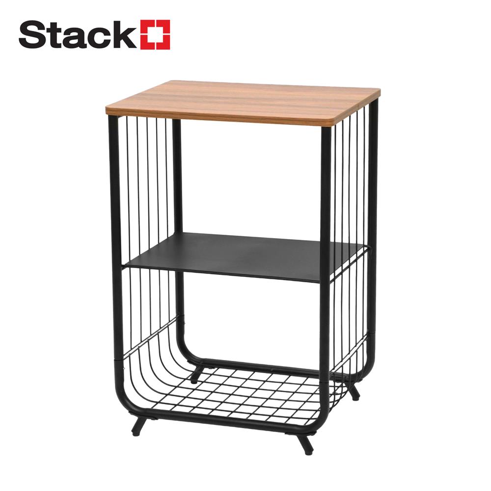 ชั้นวางของ 3 ชั้น STACKO URBAN 37.5X28.5X54.7 ซม. สีดำ_1