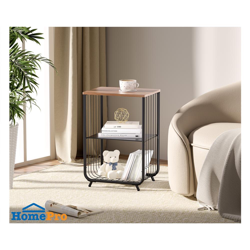 ชั้นวางของ 3 ชั้น STACKO URBAN 37.5X28.5X54.7 ซม. สีดำ