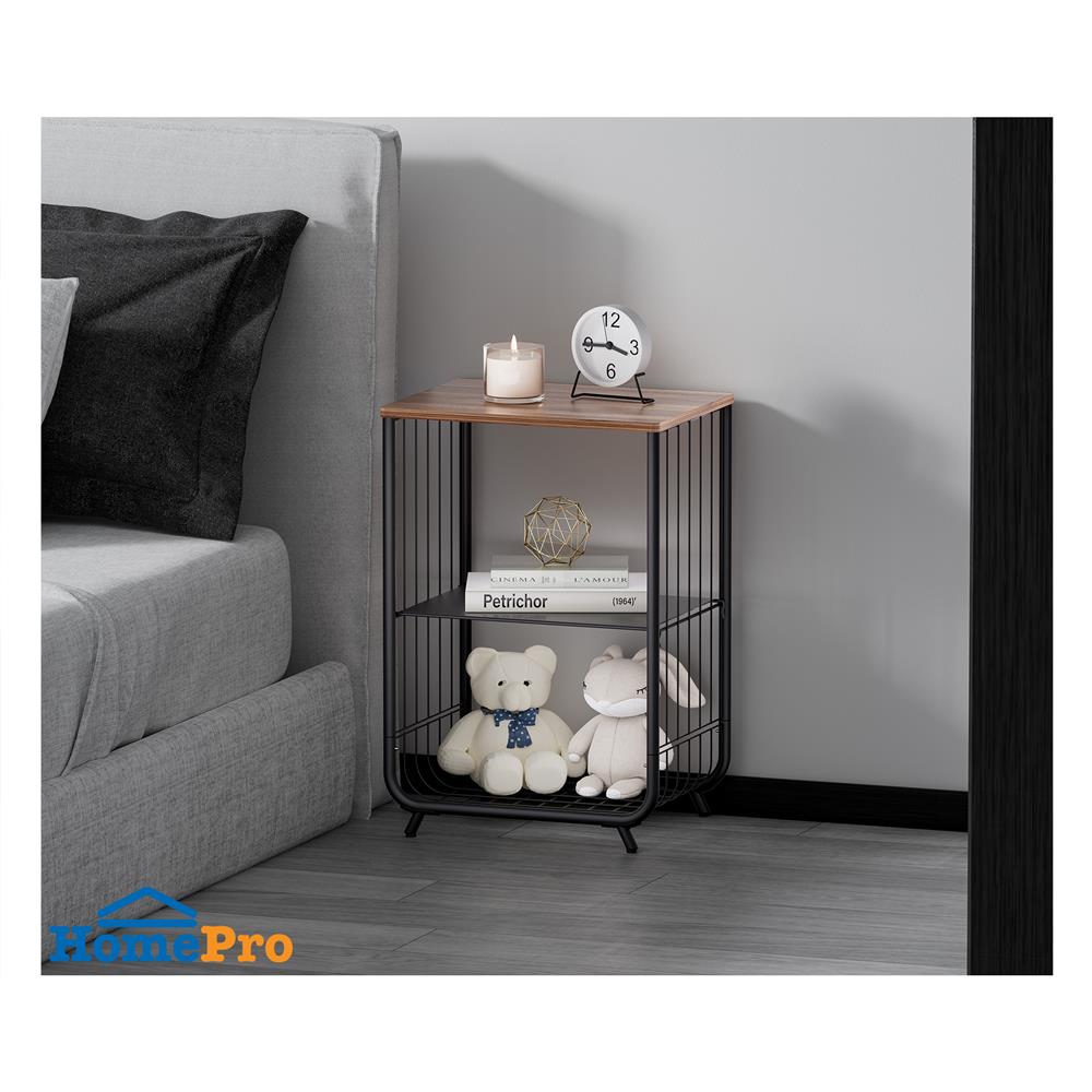 ชั้นวางของ 3 ชั้น STACKO URBAN 37.5X28.5X54.7 ซม. สีดำ