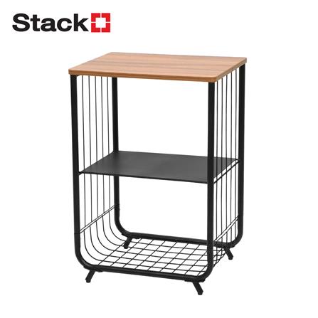 ชั้นวางของ 3 ชั้น STACKO URBAN 37.5X28.5X54.7 ซม. สีดำ_0