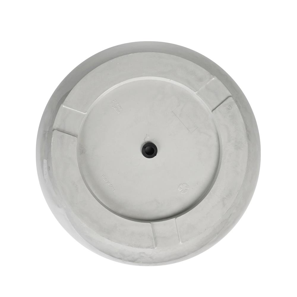 กระถางพลาสติก SPRING MORAY 35 ซม. สีขาว