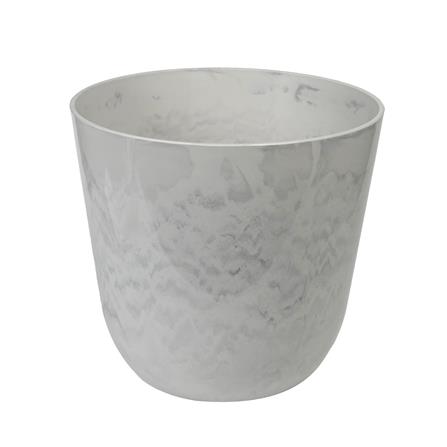 กระถางพลาสติก SPRING MORAY 35 ซม. สีขาว_0