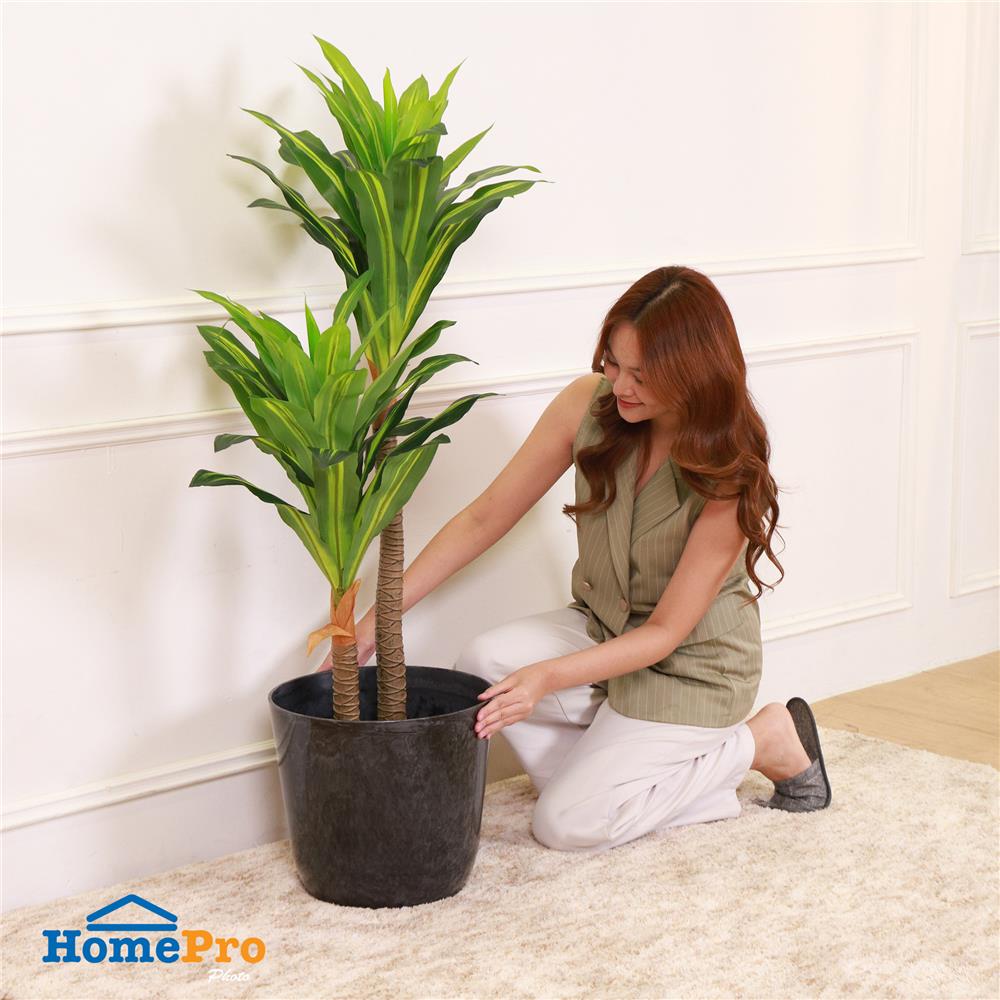 กระถางพลาสติก SPRING MORAY 35 ซม. สีเทา