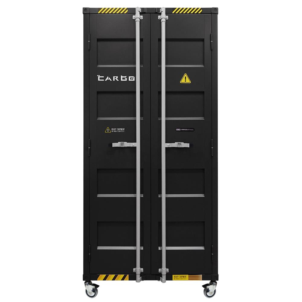 ตู้เอกสารเหล็กสูง SURE CG-961W 90 ซม. สีดำ/เทา