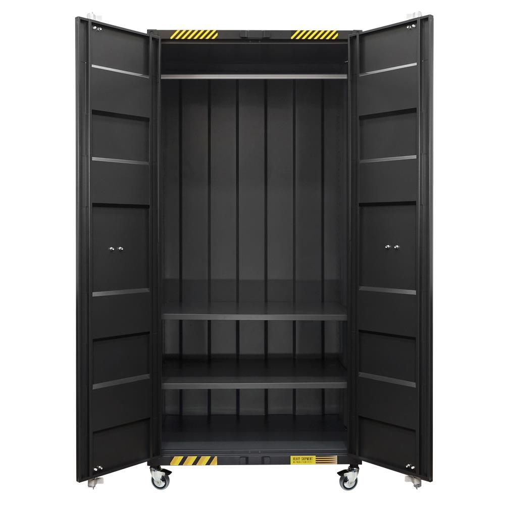 ตู้เอกสารเหล็กสูง SURE CG-961W 90 ซม. สีดำ/เทา