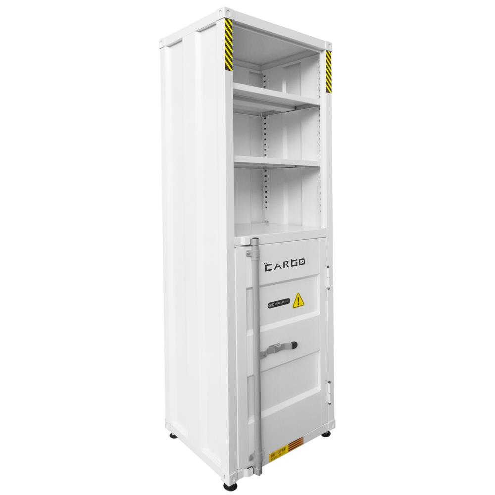 ตู้เอกสารเหล็กสูง SURE CG-643H 60 ซม. สีขาว