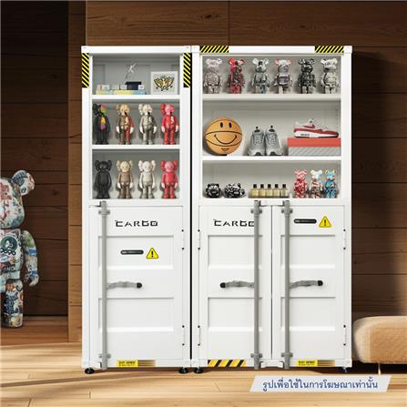 ตู้เอกสารเหล็กสูง SURE CG-643H 60 ซม. สีขาว_4