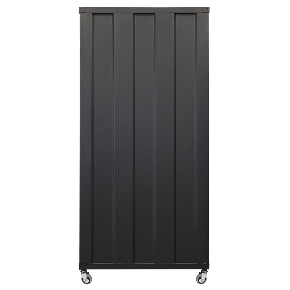 ตู้เอกสารเหล็กสูง SURE CG-962W 90 ซม. สีดำ/เทา