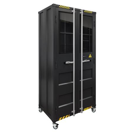 ตู้เอกสารเหล็กสูง SURE CG-962W 90 ซม. สีดำ/เทา_1