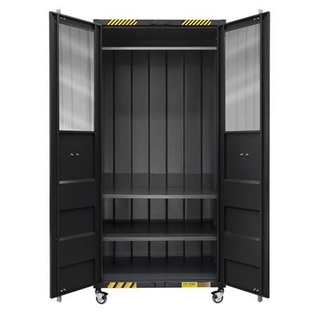 ตู้เอกสารเหล็กสูง SURE CG-962W 90 ซม. สีดำ/เทา_2