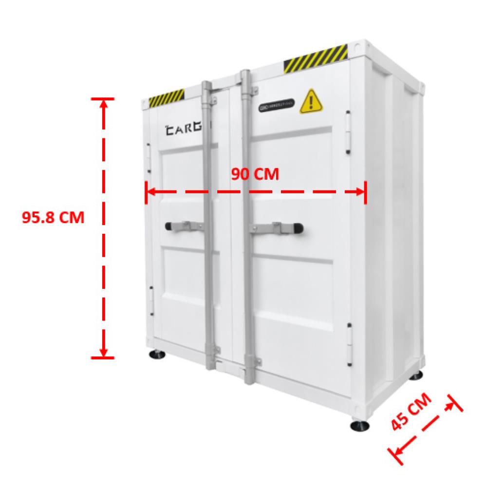 ตู้เอกสารเหล็กเตี้ย SURE CG-943L 90 ซม. สีขาว