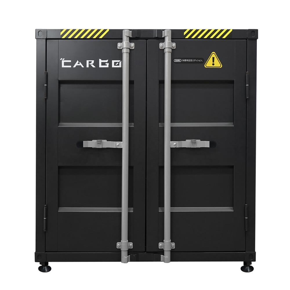 ตู้เอกสารเหล็กเตี้ย SURE CG-943L 90 ซม. สีดำ/เทา