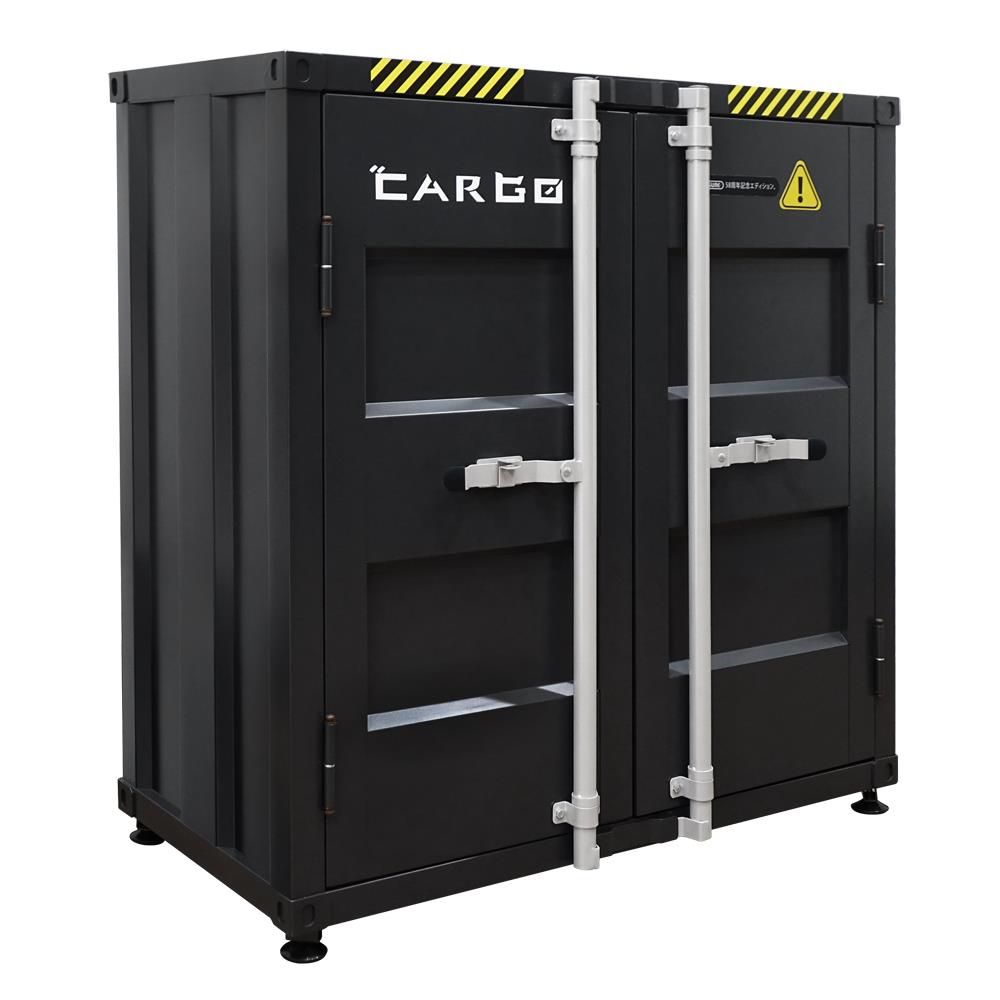 ตู้เอกสารเหล็กเตี้ย SURE CG-943L 90 ซม. สีดำ/เทา