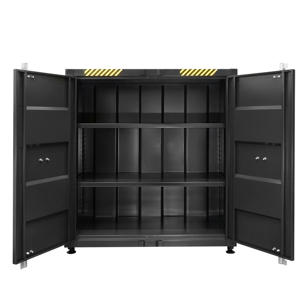 ตู้เอกสารเหล็กเตี้ย SURE CG-943L 90 ซม. สีดำ/เทา