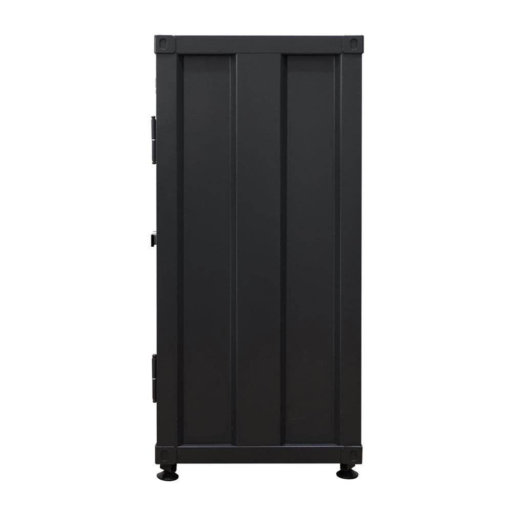 ตู้เอกสารเหล็กเตี้ย SURE CG-943L 90 ซม. สีดำ/เทา