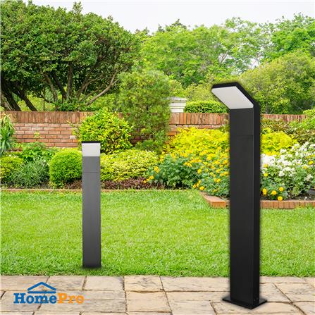 ไฟทางเดิน LED L&E 9P-A0182 18 วัตต์ WARM WHITE สีดำ/ขาว_5